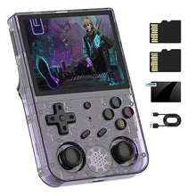Load image into Gallery viewer, RG353V Retro Video Handheld Game Console 3.5" IPS Screen Android 11 and Linux System RK3566 64bit Game Player 64G TF Card Built-in 4450 Classic Games Bluetooth 4.2 and 5G WiFi_1