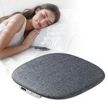 Load image into Gallery viewer, RIKSOIN Bluetooth Pillow Speaker-Mini Portable Under Pillow Speaker with Sleep Timer, Wireless Sleep Aid with Stereo Bass Private Sleep Headphones for Side Sleepers-Gray_1