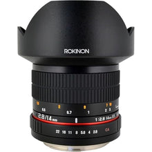 Load image into Gallery viewer, Rokinon FE14M-C 14mm F2.8 Ultra Wide Lens for Canon (Black)_1