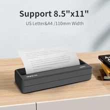 Load image into Gallery viewer, Rongta Portable Wireless Bluetooth Mobile Thermal Printer for Travel, Inkless Printer for School/Office/Home Use, Compatible with Android, iOS & Laptop (Dark Gray)_25