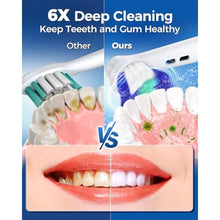 Load image into Gallery viewer, Rotating Electric Toothbrush for Adults, 8 Heads 2 Types, 4 Modes, Purple_289