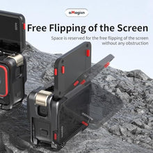 Load image into Gallery viewer, Rszfnjxry Ace Pro Aluminum Metal Frame Cage Case Bag with Silicone Lens Cap Screen Protector Compatible with Insta360 Ace Pro Camera Accessories Kit_6210