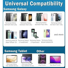 Load image into Gallery viewer, S25 S24 S23 A16 A15 A55 45W Samsung Charger Super Fast Charging Type C Charger USB C Samsung Fast Charger for Galaxy S25+/S25 Ultra/S24+/S24 Ultra/S23+/S23 Ultra/S22+,Z Fold,Z Flip,with 6FT C Cable, white_944