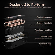 Load image into Gallery viewer, SABRENT M.2 2280 SSD Rocket Heatsink (SB-HTSK), MCopper_8663