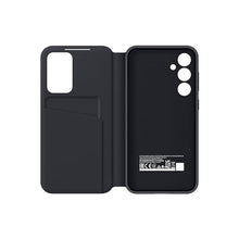 Load image into Gallery viewer, Samsung Galaxy S23 FE S-View Wallet Phone Case, Protective Cover with Card Holder Slot, Finger Tap Display Window, US Version, EF-ZS711CBEGUS, Black_4296