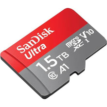Load image into Gallery viewer, SANDISK 1.5TB Ultra microSDXC UHS-I Memory Card with Adapter - Up to 150MB/s, C10, U1, Full HD, A1, MicroSD Card - SDSQUAC-1T50-GN6MA, InformationNotAvailable_1164