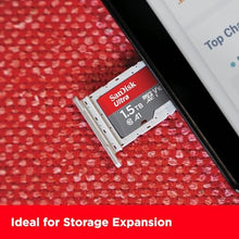 Load image into Gallery viewer, SANDISK 1.5TB Ultra microSDXC UHS-I Memory Card with Adapter - Up to 150MB/s, C10, U1, Full HD, A1, MicroSD Card - SDSQUAC-1T50-GN6MA, InformationNotAvailable_1165