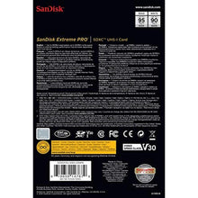 Load image into Gallery viewer, SanDisk 128GB Extreme PRO SDXC UHS-I Card (SDSDXXG-128G-GN4IN), Black_926