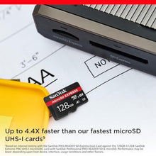 Load image into Gallery viewer, SANDISK 128GB microSD Express Card - Works with Nintendo-Switch 2, Up to 880MB/s Read, Up to 480MB/s Write, 100MB/s Sustained Write, U3, C10 - SDSQXFN-128G-GN4NN, Black_1419