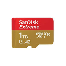 Load image into Gallery viewer, SANDISK 1TB Extreme microSDXC UHS-I Memory Card with Adapter - C10, U3, V30, 4K, 5K, A2, Micro SD Card- SDSQXAV-1T00-GN6MA_1