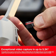 Load image into Gallery viewer, SANDISK 512GB microSD Express Card - Works with Nintendo-Switch 2, Up to 880MB/s Read, Up to 650MB/s Write, 220MB/s Sustained Write, U3, C10 - SDSQXFN-512G-GN4N, Black_300