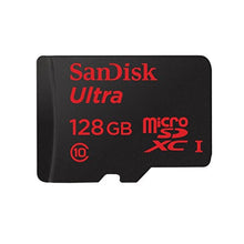 Load image into Gallery viewer, SanDisk Ultra 128GB microSDXC UHS-I Card with Adapter, Black, Standard Packaging (SDSQUNC-128G-GN6MA)_901