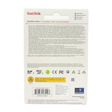 Load image into Gallery viewer, SanDisk Ultra 128GB microSDXC UHS-I Card with Adapter, Black, Standard Packaging (SDSQUNC-128G-GN6MA)_902