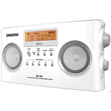 Load image into Gallery viewer, Sangean PR-D5 Portable Radio with Digital Tuning and RDS (White)_1
