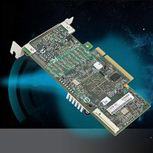 Load image into Gallery viewer, SAS Controller Card,ASHATA 8-Port SATA+SAS Ports Expansion Card, 9267-8i 2208 6Gb/s 512MB PCI-E 2.0 8Port SATA/SAS RAID0/1/10 Controller Card Low Baffle, default_8535