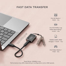 Load image into Gallery viewer, Satechi M.2 NVMe Mini SSD Enclosure with 10Gbps Transfer Speed, Up to 2TB SSD Storage, Active Auto Cooling, Compact and Portable USB C Case, Supports NVMe 2230 SSDs (SSD Not Included), SpaceGray_1204