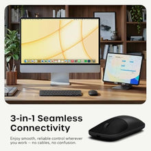 Load image into Gallery viewer, Satechi Slim EX Wireless Mouse, Bluetooth & 2.4 GHz, Space Black, SpaceBlack_899