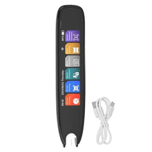 Load image into Gallery viewer, Scan Reader Pen, 3.7in Screen 142 Languages Online Translator Pen, Multifunctional Portable Digital Smart Voice Scanning Translation Device for Travel, Business, Learning_1