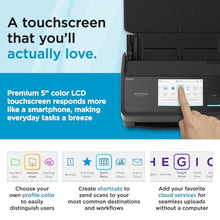 Load image into Gallery viewer, ScanSnap iX2500 Receipt Edition Wireless or USB High-Speed Scanner, Black, ScanSnapiXReceiptEdition_645