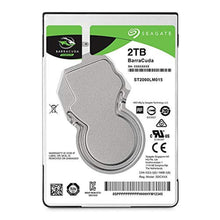 Load image into Gallery viewer, Seagate BarraCuda 2TB Internal Hard Drive HDD 2.5 Inch SATA 6Gb/s 5400 RPM 128MB Cache for Computer Desktop PC Frustration Free Packaging (ST2000LM015)_5529