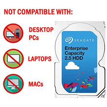 Load image into Gallery viewer, Seagate Enterprise Capacity 2.5 HDD | ST1000NX0453 | 1TB 7.2K RPM 128MB-Cache 2.5-inch | 512n | Dual SAS 12Gb/s Interface | Internal Hard Disk Drive, black_579