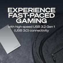 Load image into Gallery viewer, Seagate Game Drive for PlayStation Consoles 5 TB External Hard Drive - USB 3.2 Gen 1, Officially-License (STLV5000100), White_8339