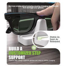 Load image into Gallery viewer, Seltureone Charging Dock Compatible with Ray-Ban Meta Wayfarer, Skyler, Headliner Smart Glasses with 3.28FT Type-C Charging Cable for Ray-Ban Meta Gen 2 Charger Accessories, White_565
