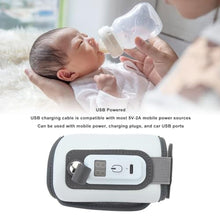 Load image into Gallery viewer, SENECESLI Bottle Warmer, Portable Baby Bottle Warmer for Breastmilk or Formula, 5 Level Accurate Temperature Control, USB Powered Fast Heating Baby Milk Warmer with LCD Dsplay_3908