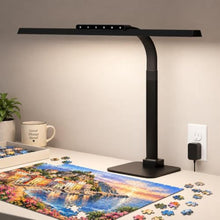 Load image into Gallery viewer, SEOUFRDZ Professional Craft & Artist Lamp, 23.6" Wide LED Workspace Light, Black_1