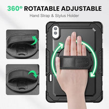 Load image into Gallery viewer, SEYMAC Case for Samsung Galaxy Tab S11 Ultra 5G 14.6 Inch, Black_601