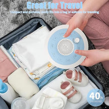 Load image into Gallery viewer, ShaArkMango White Noise Machine Rechargeable Travel Essentials for Adults Sleeping with 8 Relaxing Nature Sounds with Volume Control, Timer Portable Sound Machine Meditation Therapy for Home, Office, Blue_6061