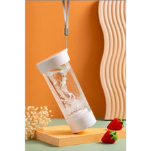 Load image into Gallery viewer, Shaker Bottles for Protein Shakes Mixes, Automatic Coffee Stirring Cup, Portable Mixer Cups and Blender Bottles Battery Powerful Mixer Cup 15 oz,Food grade material (White)_6811