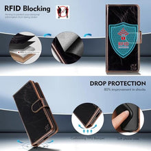 Load image into Gallery viewer, Shieldtop Compatible with Samsung Galaxy S25 Ultra Wallet Case with Card Holder,Women Men RFID Blocking PU Leather Flip TPU Protective Cover Credit Card Slots,Phone Case for S25 Ultra,Coffee_14