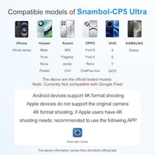 Load image into Gallery viewer, Shimbol CP5 Ultra Full Touch HD Phone Vlog Selfie Monitor Screen for iPhone, Black_898