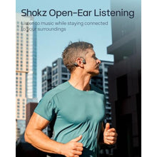 Load image into Gallery viewer, SHOKZ New OpenRun Pro 2- Bone Conduction Headphones, Open-Ear Bluetooth Wireless Sport Earphones for Running, Workouts - Sweat Resistant, Secure Comfortable Fit -Deep Bass, Smart Mic, Reflective Strip, Black_133