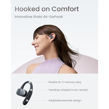 Load image into Gallery viewer, SHOKZ OpenFit Air - Open-Ear Headphones, True Wireless Earbuds, Water Resistant, Secure Earhooks for Daily Use, Black_2468