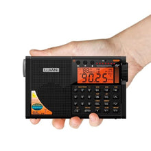 Load image into Gallery viewer, Shortwave Radio AIR/VHF/AM/FM/Weather 6-Bands, black_254