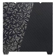Load image into Gallery viewer, Sifrothy K1 K1C PEO PET Build Plate, Diamond PEO+Carbon Fiber PET Flexible Spring Steel Sheet (No Magnetic Base)235x235mm for Creality K1/K1C/K1 SE/Ender 3 S1/Ender 3 V3 SE/KE/Ender 3 V2/Ender 5 S1, DiamondPEOCarbonFiberPET_1