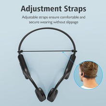 Load image into Gallery viewer, SilisoundTek Bone Conduction Swimming Headphones,Waterproof IP68,Wireless Bluetooth 5.3 Earphones with Microphone, Built-in 32GB MP3 Open Ear Bluetooth Headphones for Running,Swimming,Diving (Brown)_5399
