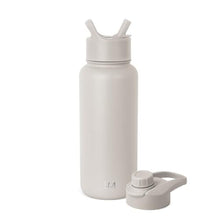 Load image into Gallery viewer, Simple Modern Water Bottle with Straw and Chug Lid Vacuum Insulated Stainless Steel Metal Thermos Bottles | Reusable Leak Proof BPA-Free Flask for Sports | Summit Collection | 32oz, Almond Birch, AlmondBirch_1