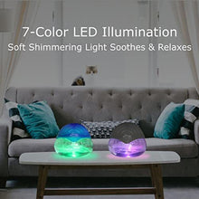 Load image into Gallery viewer, Sirena Twister Air Purifier (Black) - Water Filter Air Washer For Home and Office - Essential Oil Aroma Diffuser With LED Night light - Small Air Cleaner For Smoke and Pets_1236