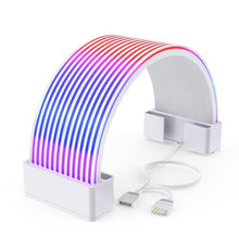 Load image into Gallery viewer, Sirlyr PC RGB Strips,Addressable ARGB Strip Compatible 24Pin Motherboard Extension Cable PSU Cables,5V3Pin SYNC for Computer Cases Build 8In, black_1