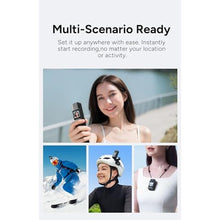 Load image into Gallery viewer, SJCAM C300 4K Travel Body Camera,64GB POV Camera & Handheld Detachable Design, Vlogs for Content Creators YouTube Streaming,7Hour Power,Stabilization,Waterproof,Black_1943