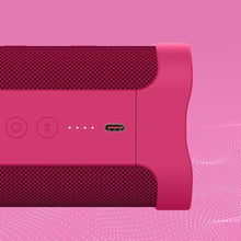 Load image into Gallery viewer, Skullcandy Wireless Terrain XT Bluetooth Speaker - IPX7 Waterproof Portable Terrain Speaker with Dual Custom Passive Radiators, 14 Hour Battery, Nylon Wrist Wrap, & True Wireless Stereo (Pink)_2162
