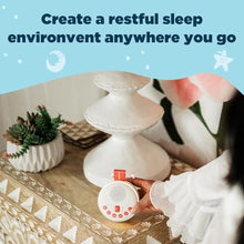 Load image into Gallery viewer, SlumberPod SlumberCalm Portable Sound Machine | White Noise Sound Machine Baby | Shhh Mode | 21 Relaxing Sleep Sounds | Travel Sound Machine | Rechargeable Night Light | Baby Registry Gift_1359