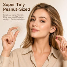 Load image into Gallery viewer, Small Mini Invisible Earbuds Wireless Bluetooth Ear Buds for Small Ears, Black_375