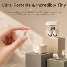 Load image into Gallery viewer, Small Mini Invisible Earbuds Wireless Bluetooth Ear Buds for Small Ears, Black_378