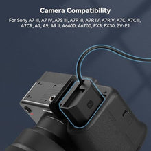 Load image into Gallery viewer, SmallRig Dummy Battery Power Supply Adapter Kit for Sony NP-FZ100, for Sony A7 V, FX3, A7S III, A7 IV, A7 III, A7R III, A7R IV, A7R V, A7C II, A7CR, A1, A9, A9 II, A6600, A6700, FX30, ZV-E1, ZV-E10 II_3578
