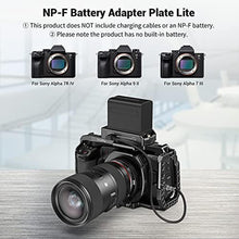 Load image into Gallery viewer, SmallRig NP-F Battery Adapter Plate Lite for Sony NPF Battery, Black_322