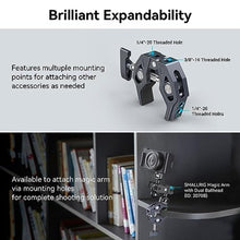 Load image into Gallery viewer, SMALLRIG Super Clamp, Camera Mount with 1/4'' and 3/8'' Threaded Holes, NavyBlue_341